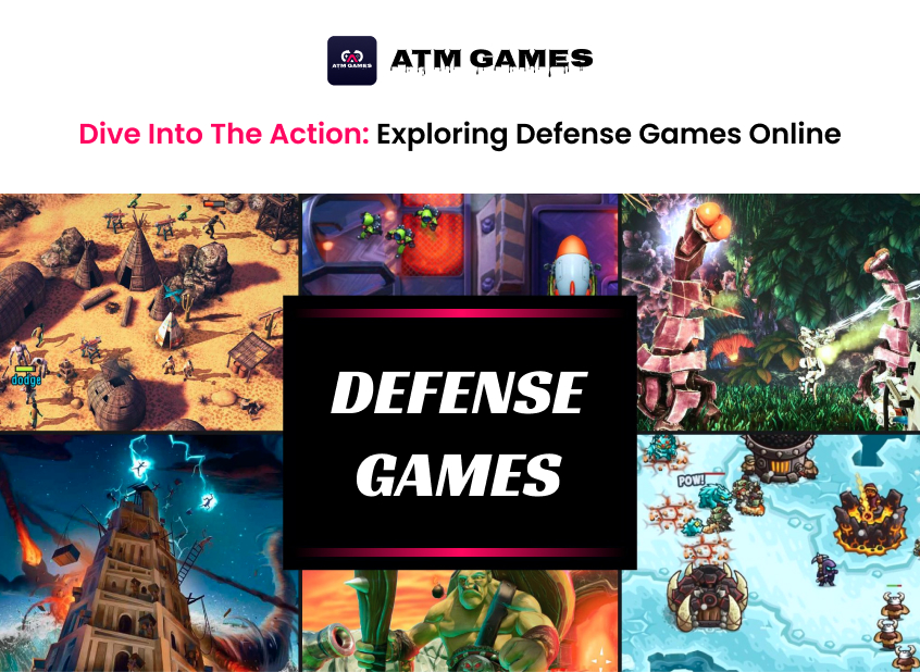 Dive into the Action: Exploring Defense Games Online